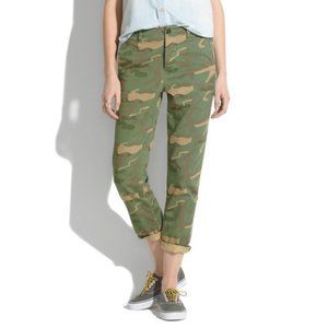 EUC Madewell Rivington Camo Cropped Pants